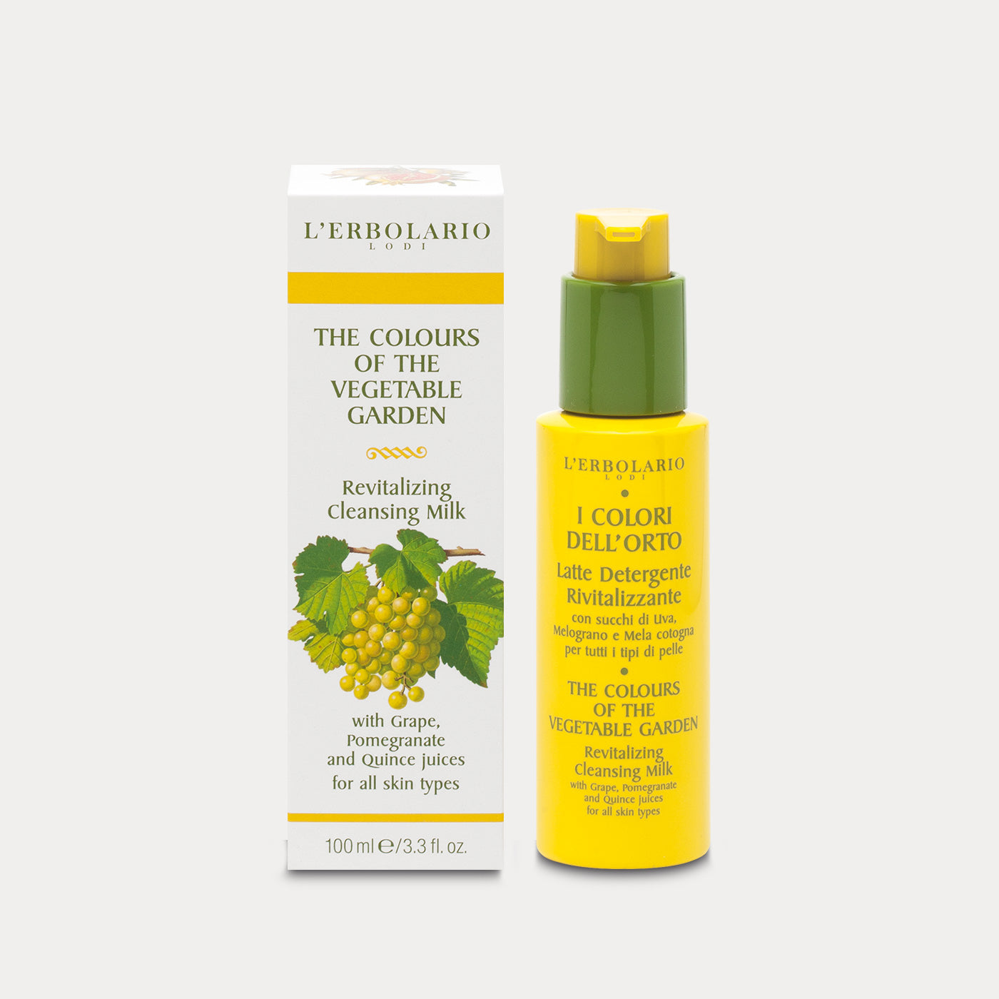 Revitalizing Cleansing Milk The Colours of the Vegetable Garden