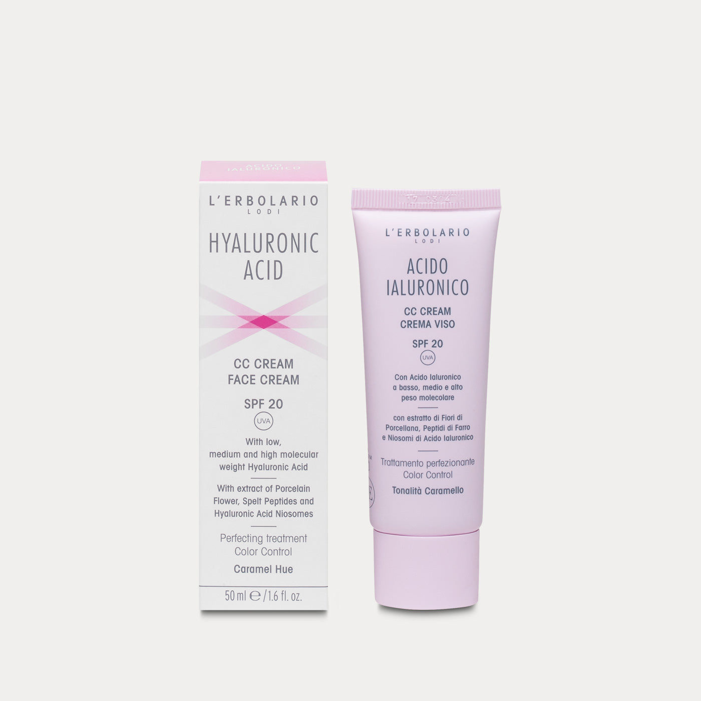 CC Cream Face Cream - Caramel Hue Hyaluronic Acid