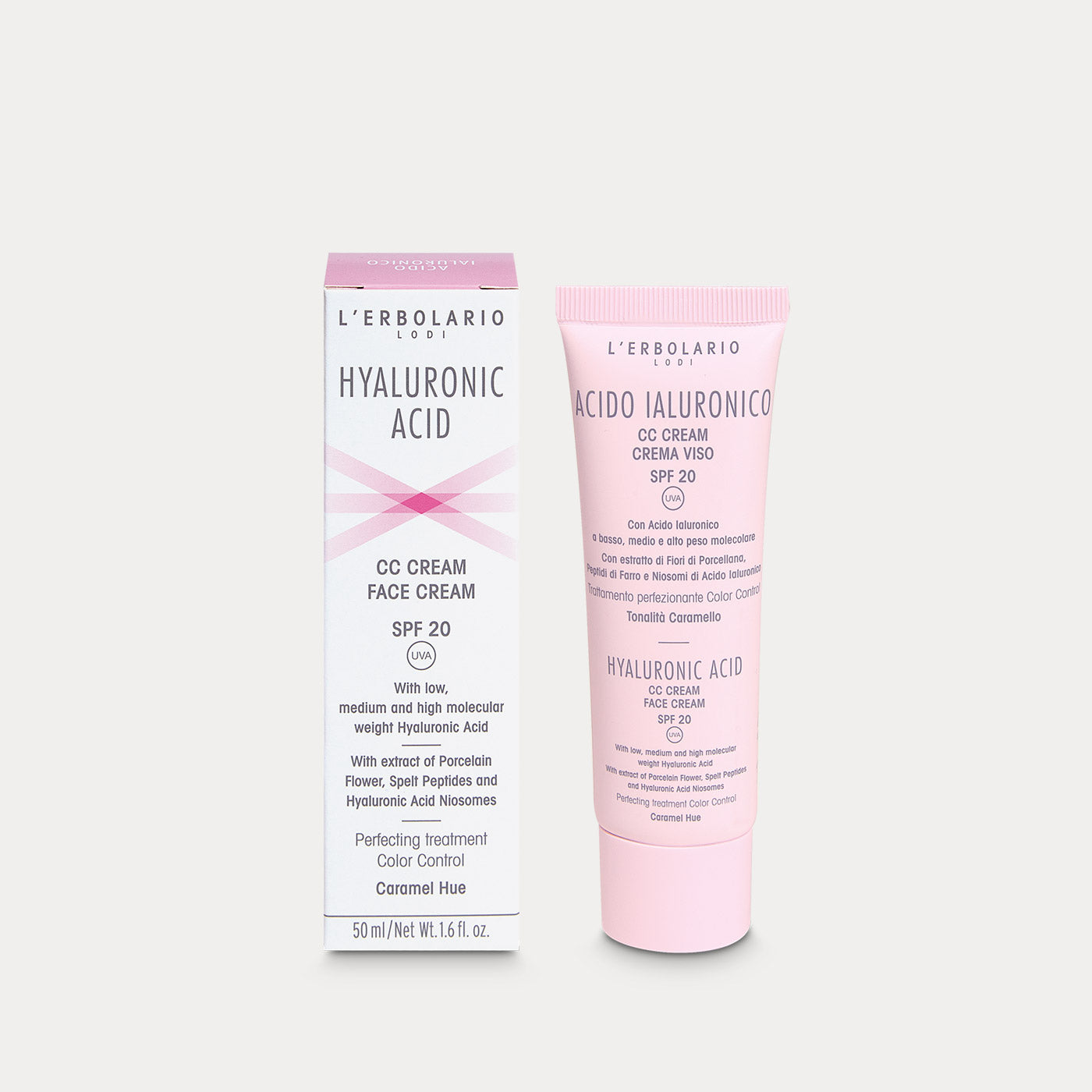 CC Cream Face Cream - Caramel Hue Hyaluronic Acid