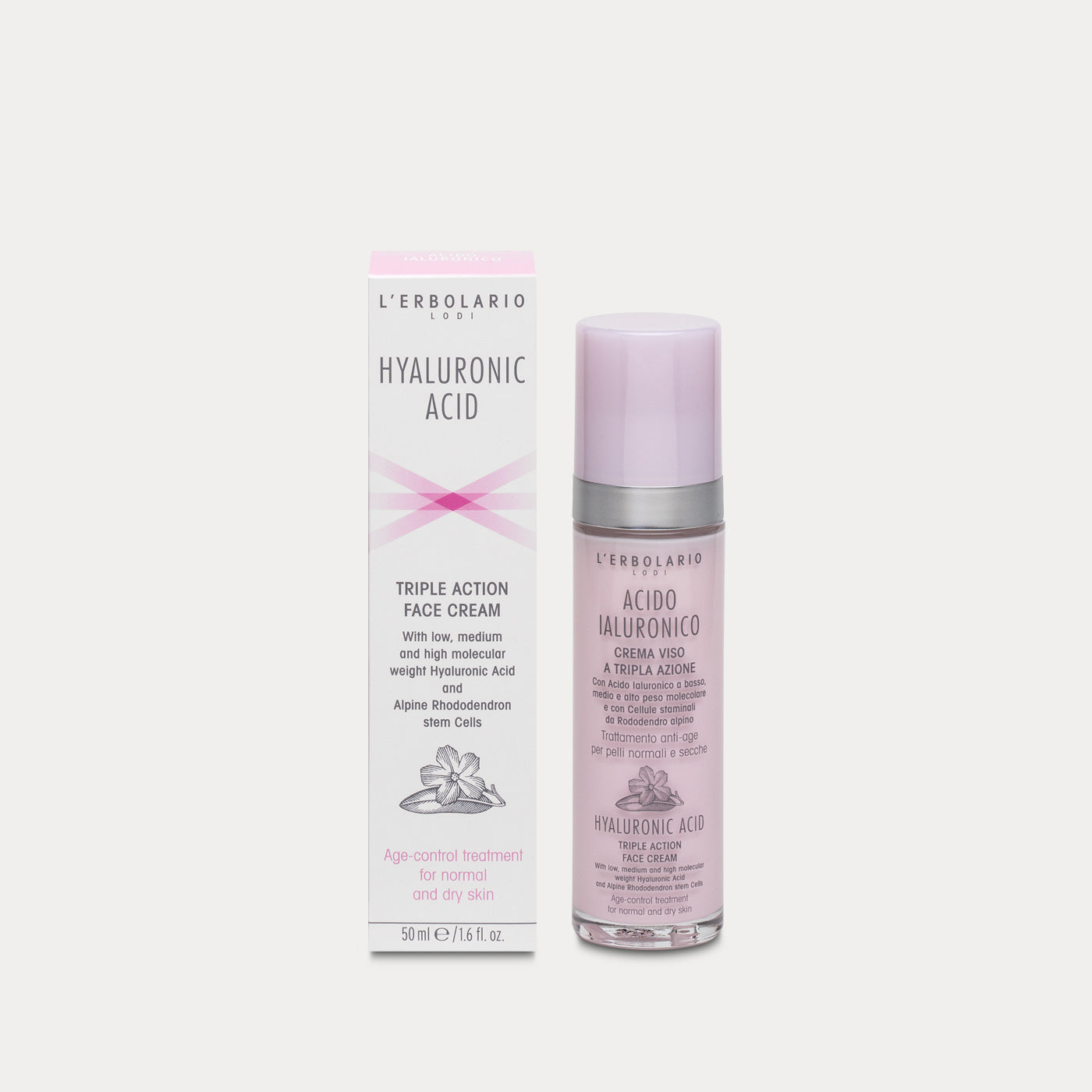 Triple Action Face Cream for normal and dry Skin Hyaluronic Acid