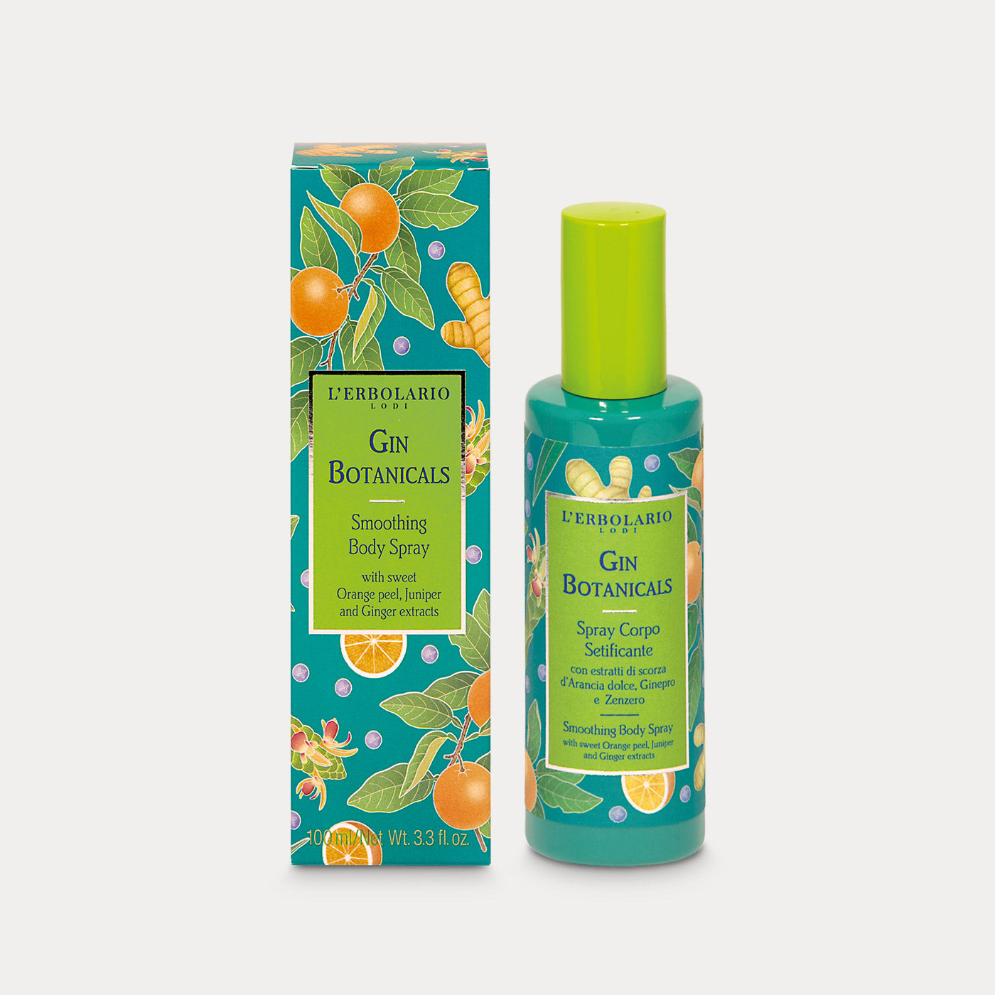 Smoothing Body Spray Gin Botanicals