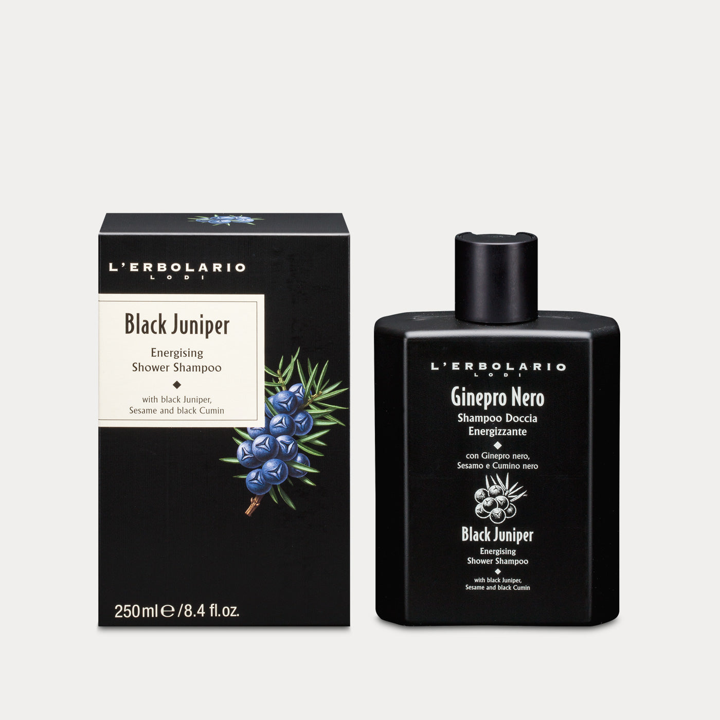 Energising Shower Shampoo Black Juniper – L'Erbolario International