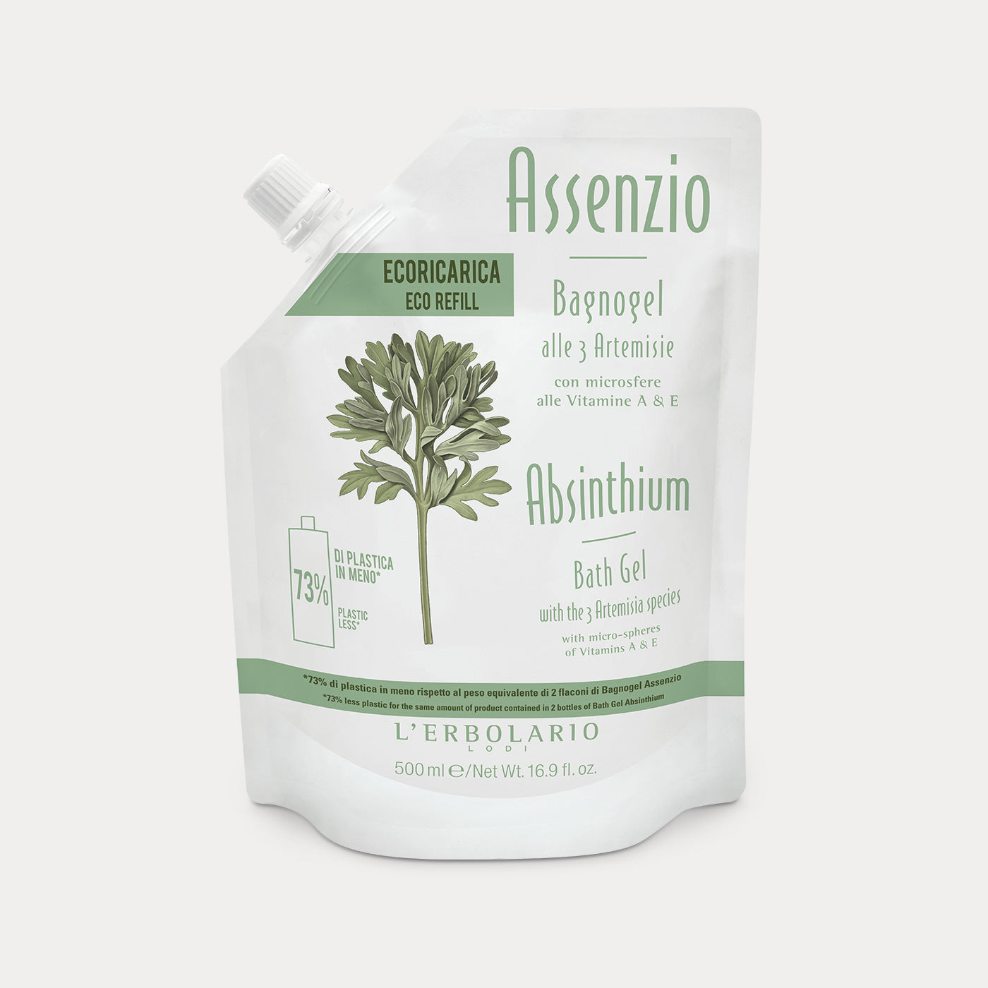 Eco Refill Bath Gel Absinthium