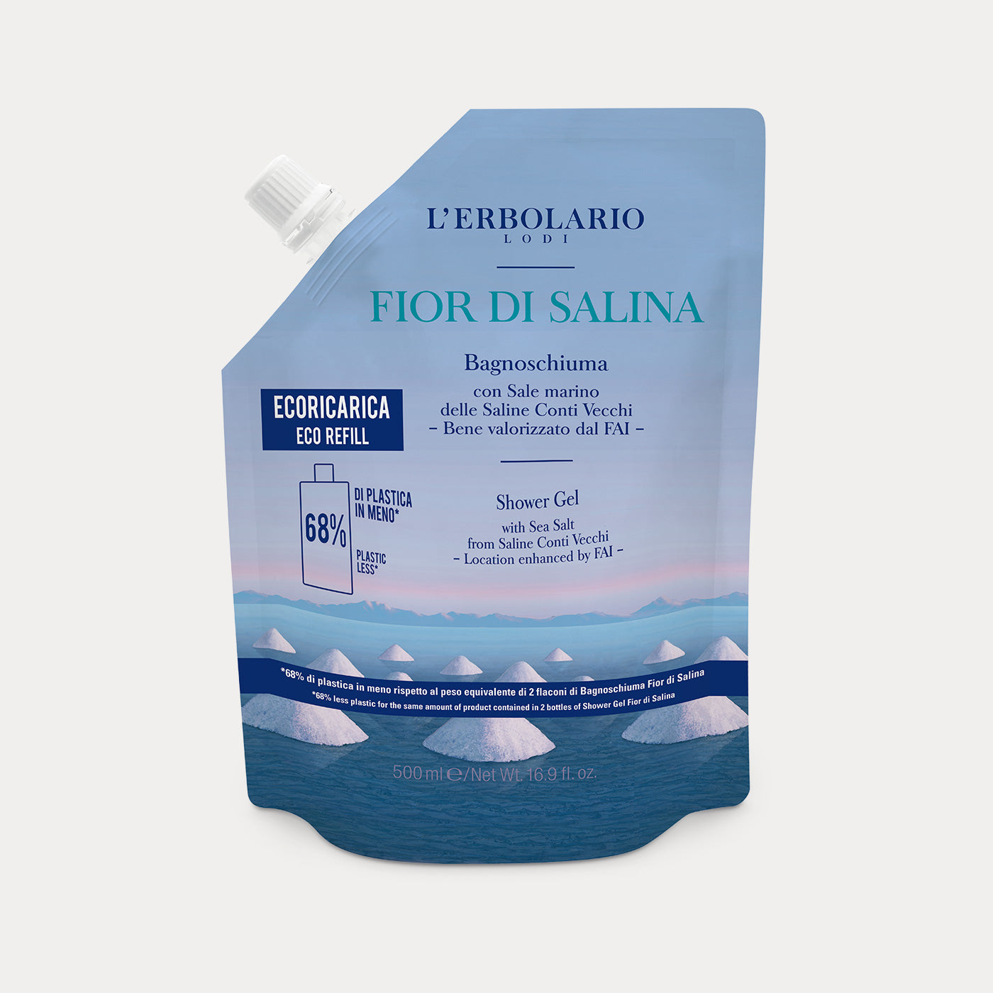 Eco Refill Shower Gel Fior di Salina