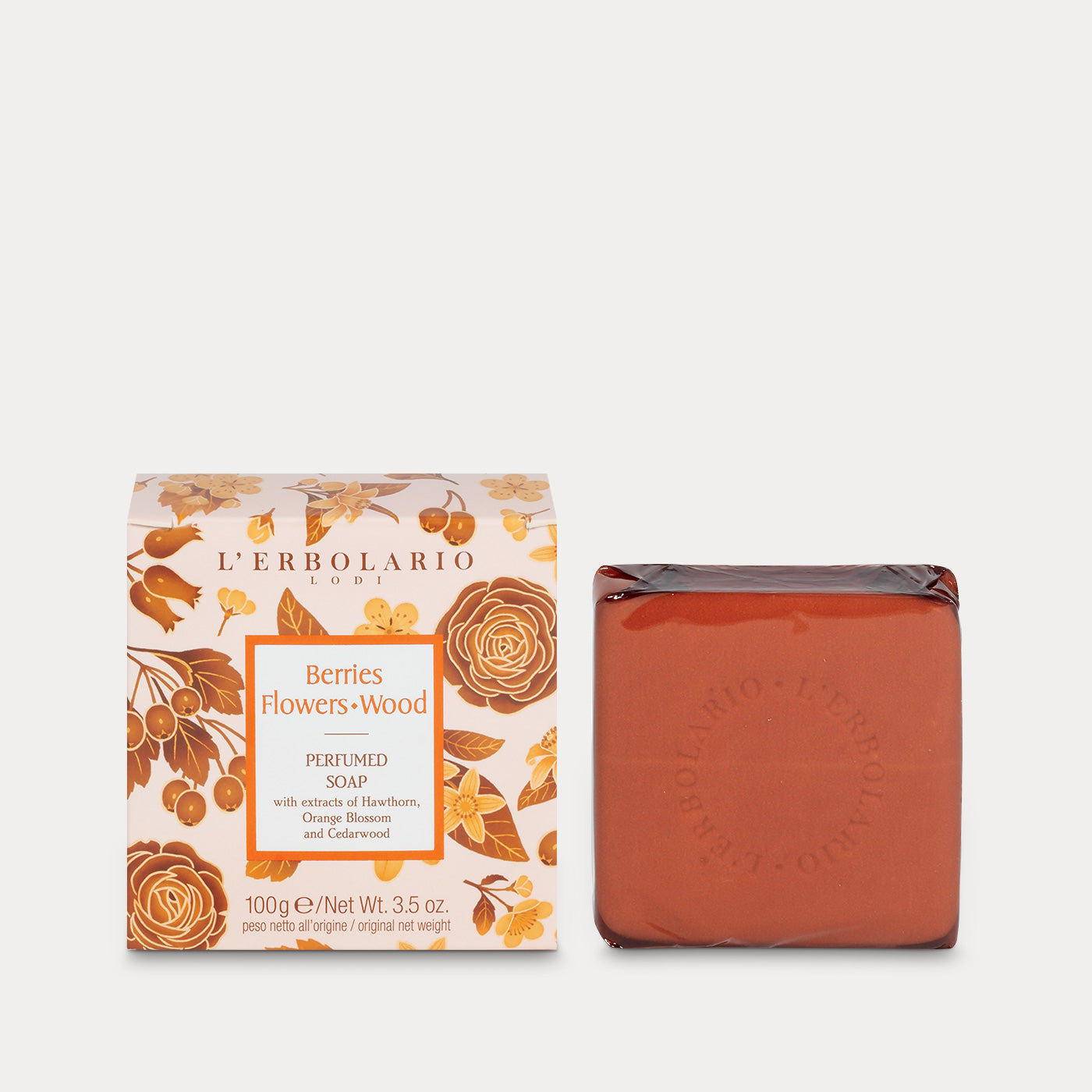 Perfumed Soap Berries Flowers Wood