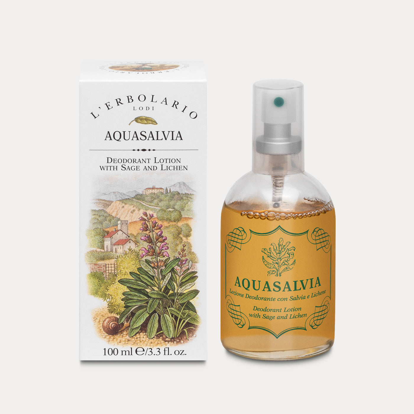 Aquasalvia Deodorant Lotion