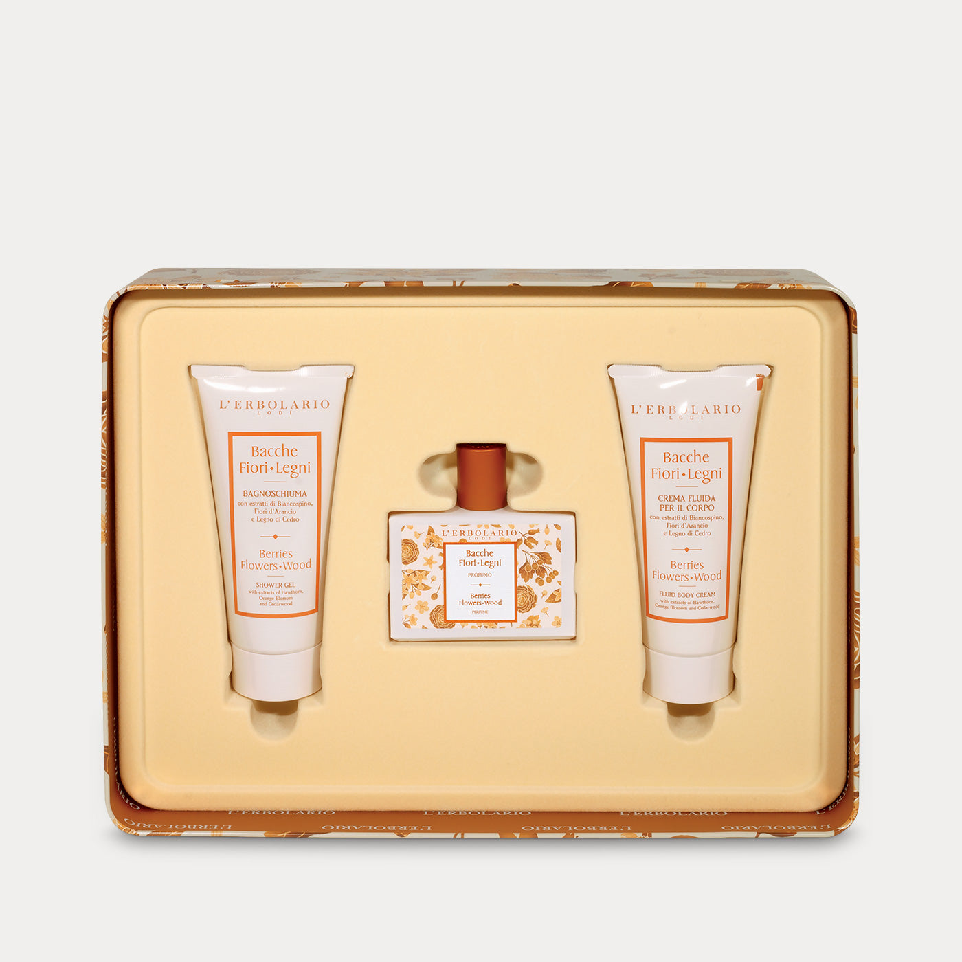 Beauty Secrets TRIO Berries Flowers Wood
