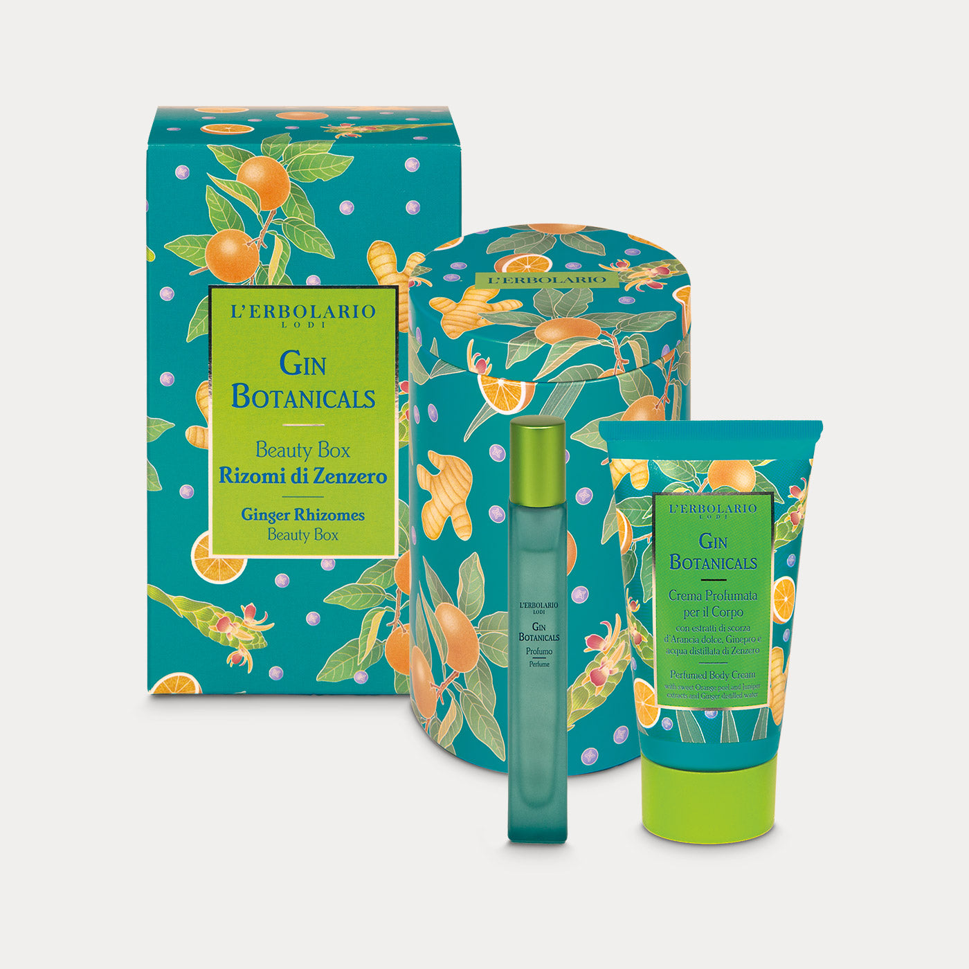 Ginger Rhizomes Beauty Box Gin Botanicals