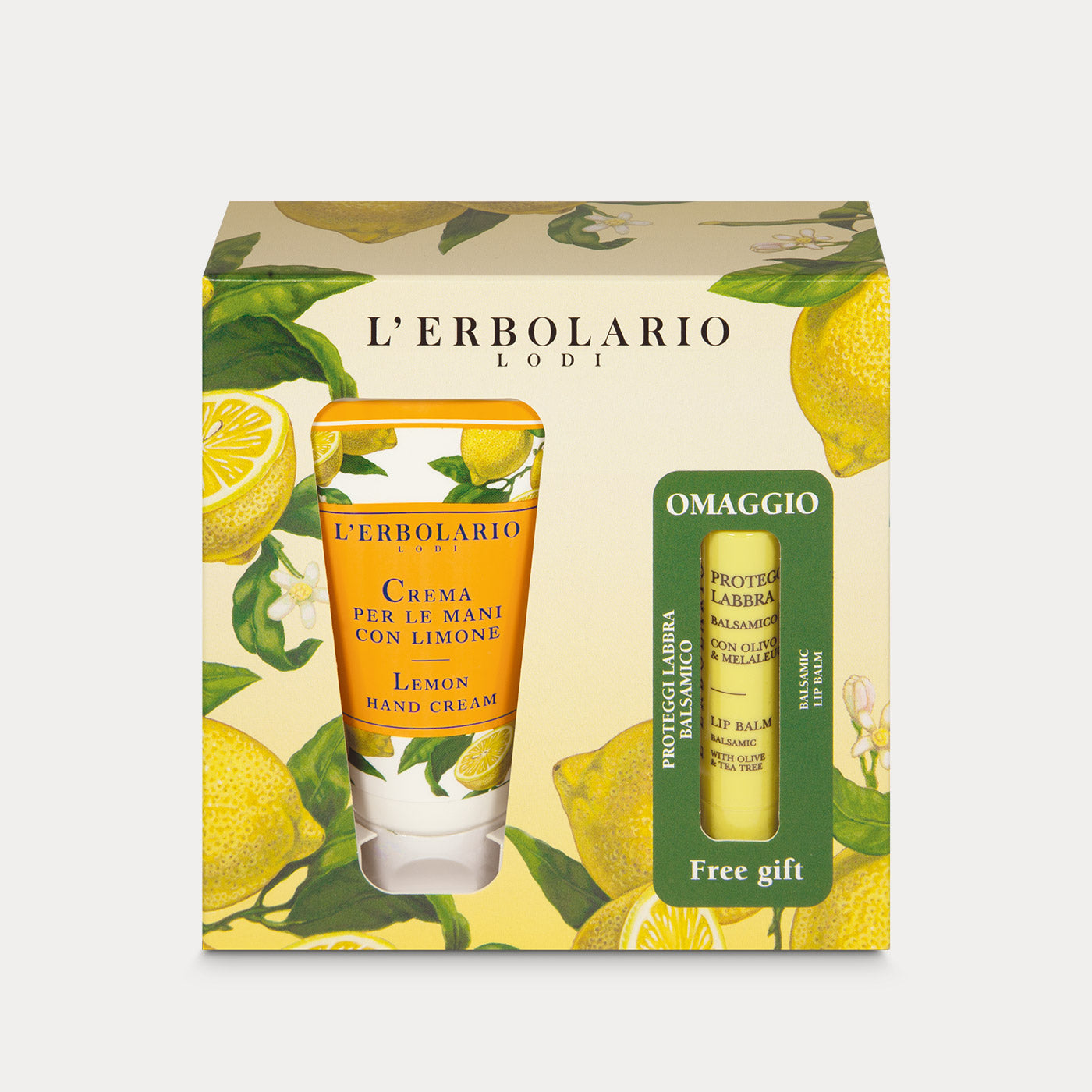 Lemon Hand Cream and a free Lip Balm – L'Erbolario International
