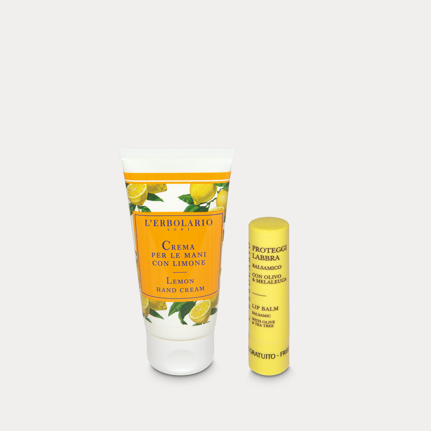 Lemon Hand Cream and a free Lip Balm – L'Erbolario International