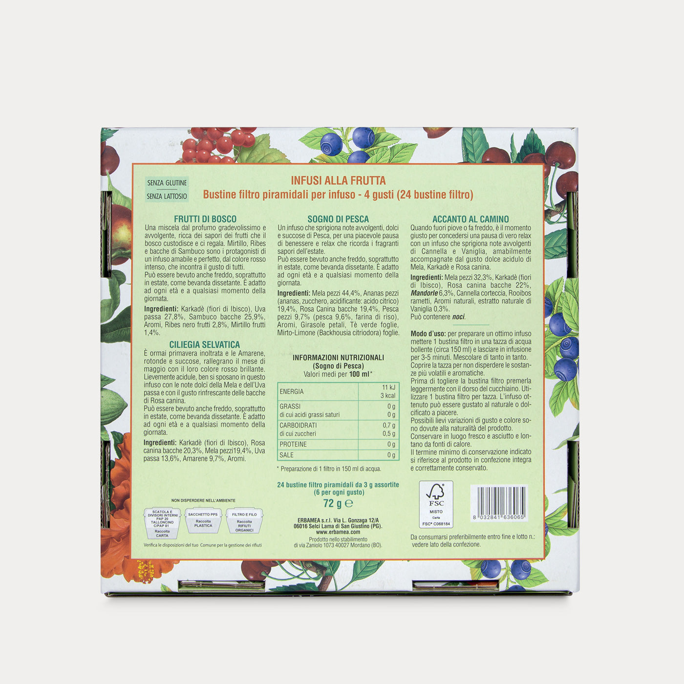 Gift Box Infusi alla Frutta
