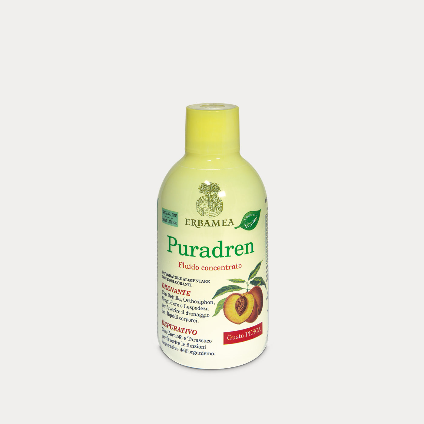 Peach-flavoured Concentrated Fluid Puradren