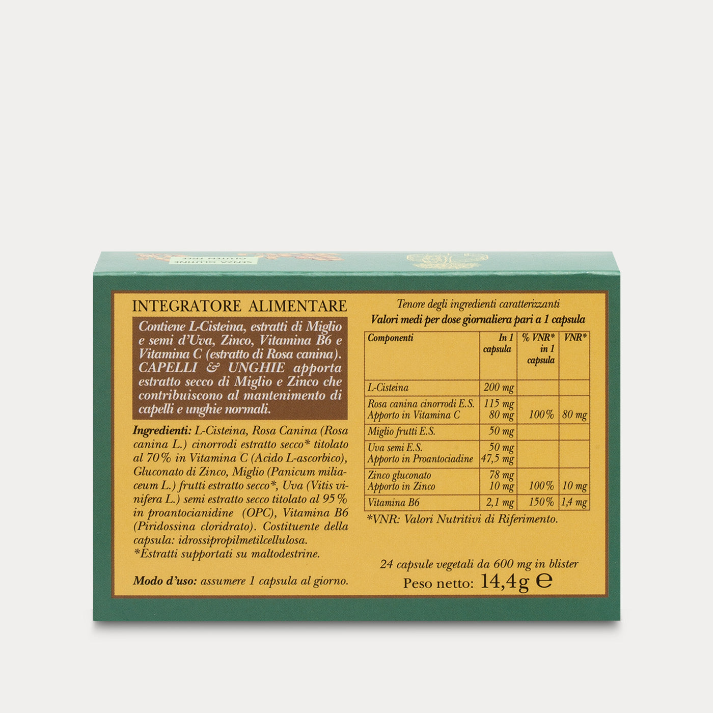 Food Supplement Hair & Nails