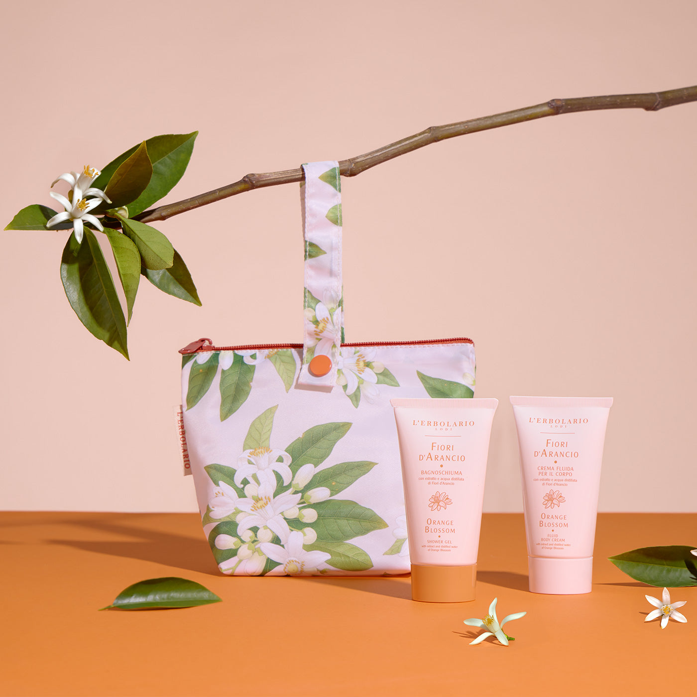 Orange Blossom Beauty Pochette