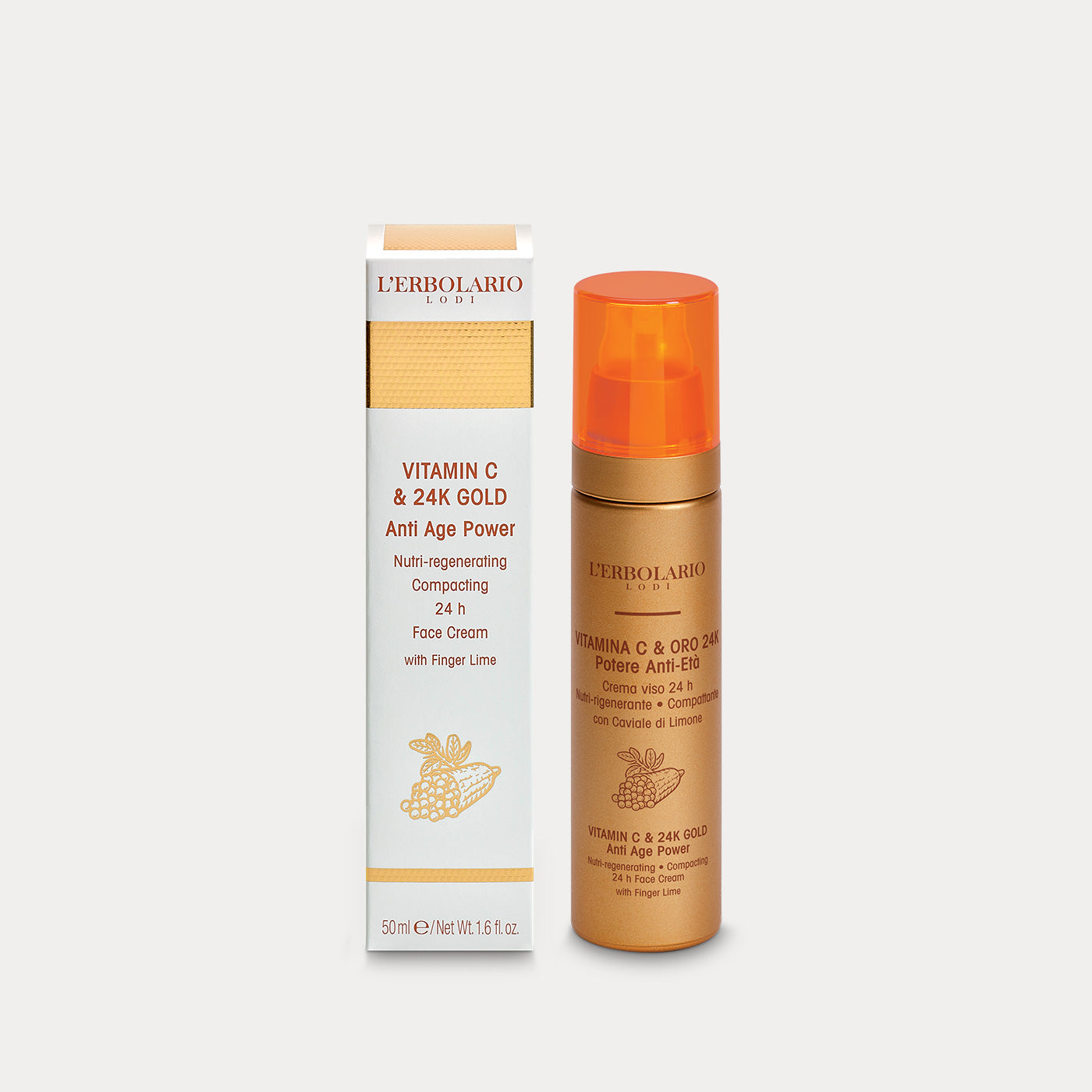 Face Cream Vitamin C & 24K Gold