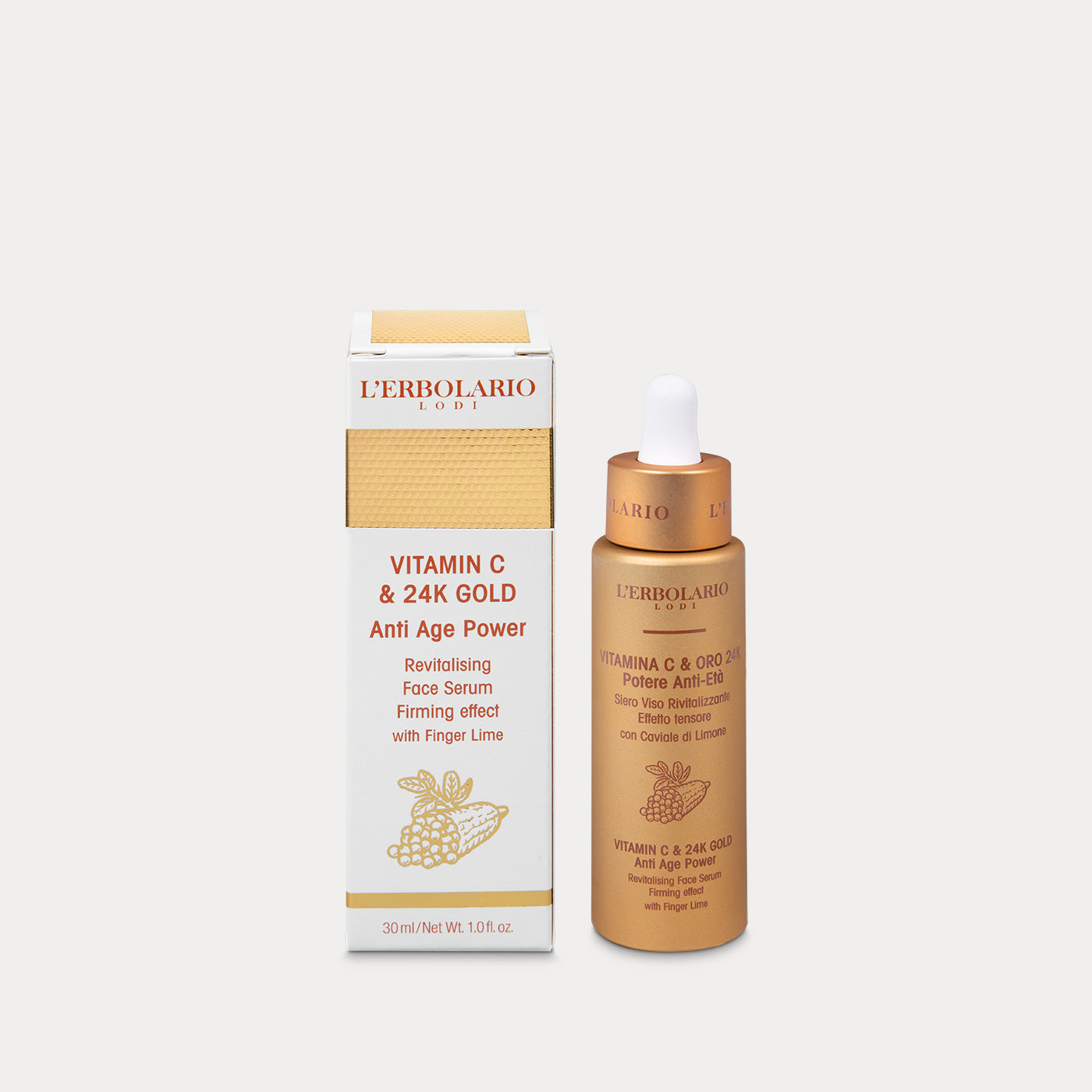 Face Serum Vitamin C & 24K Gold
