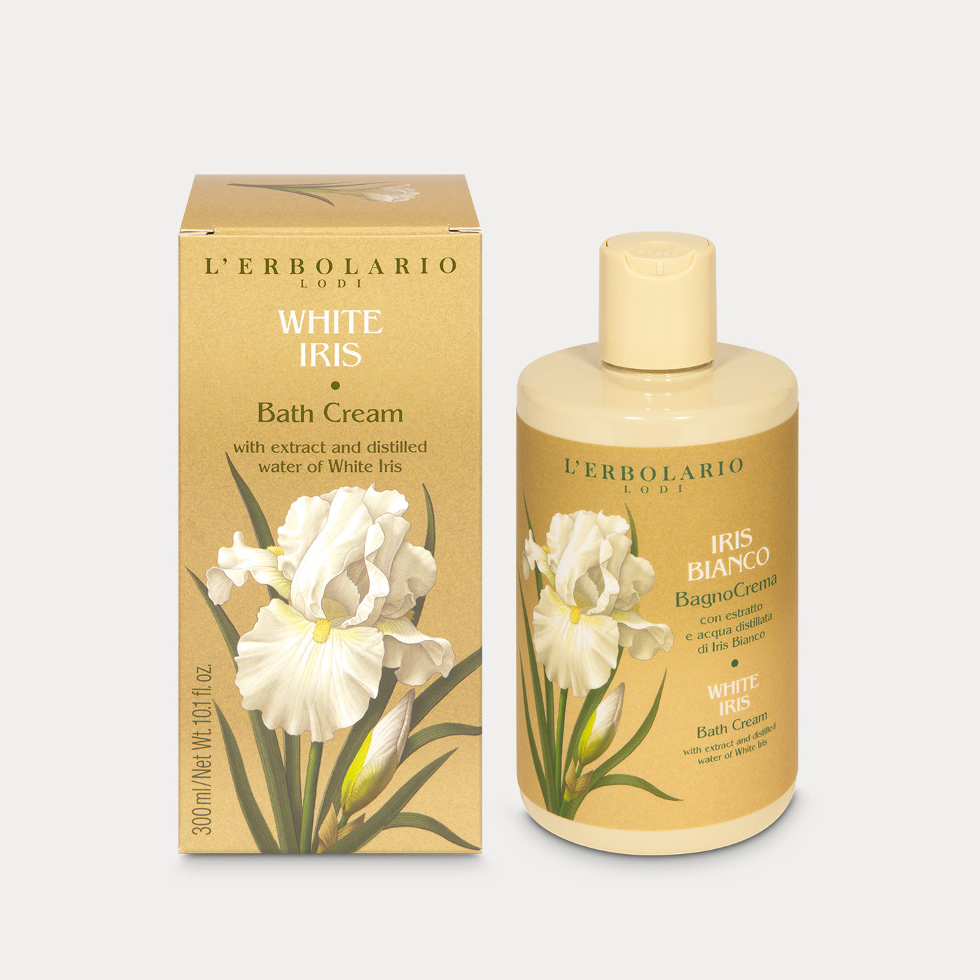 Bath Cream White iris
