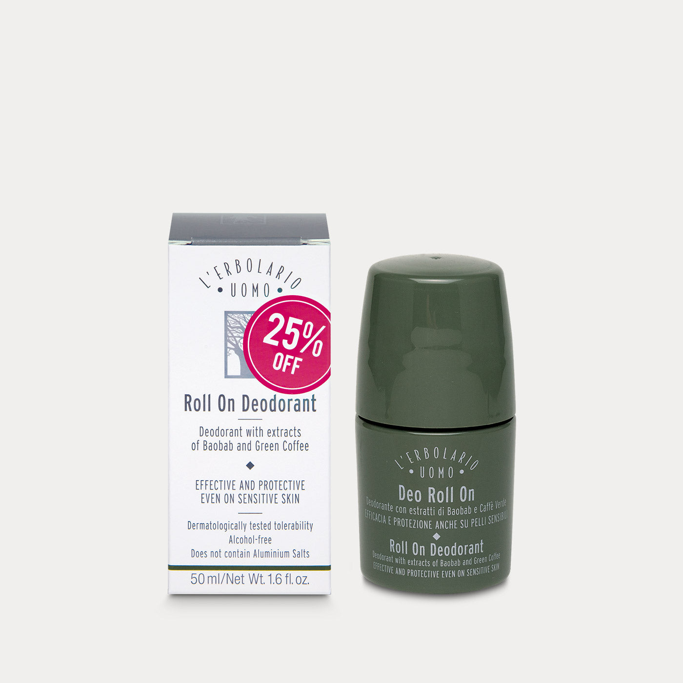Roll On Deodorant L’Erbolario Uomo