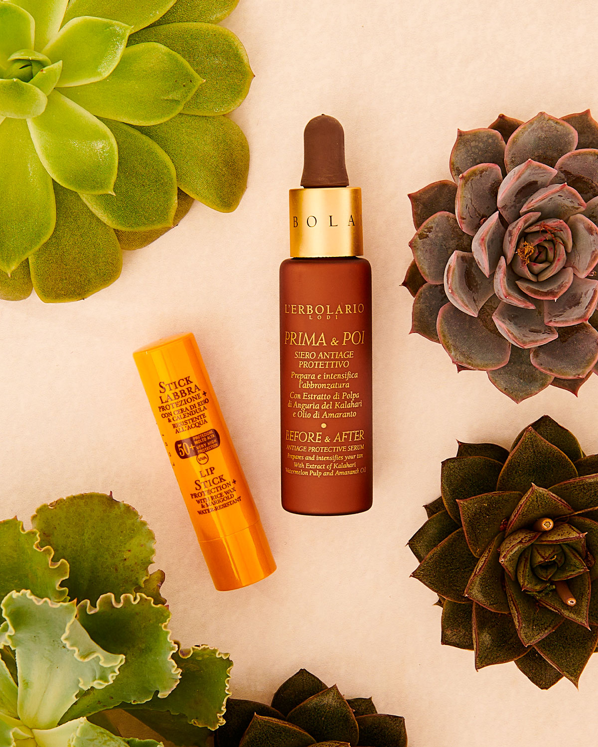 L'Erbolario RinfrescaSole – Erfrischende After-Sun-Creme Mit Wasserminze & Gurke, Dermatologisch Getestet